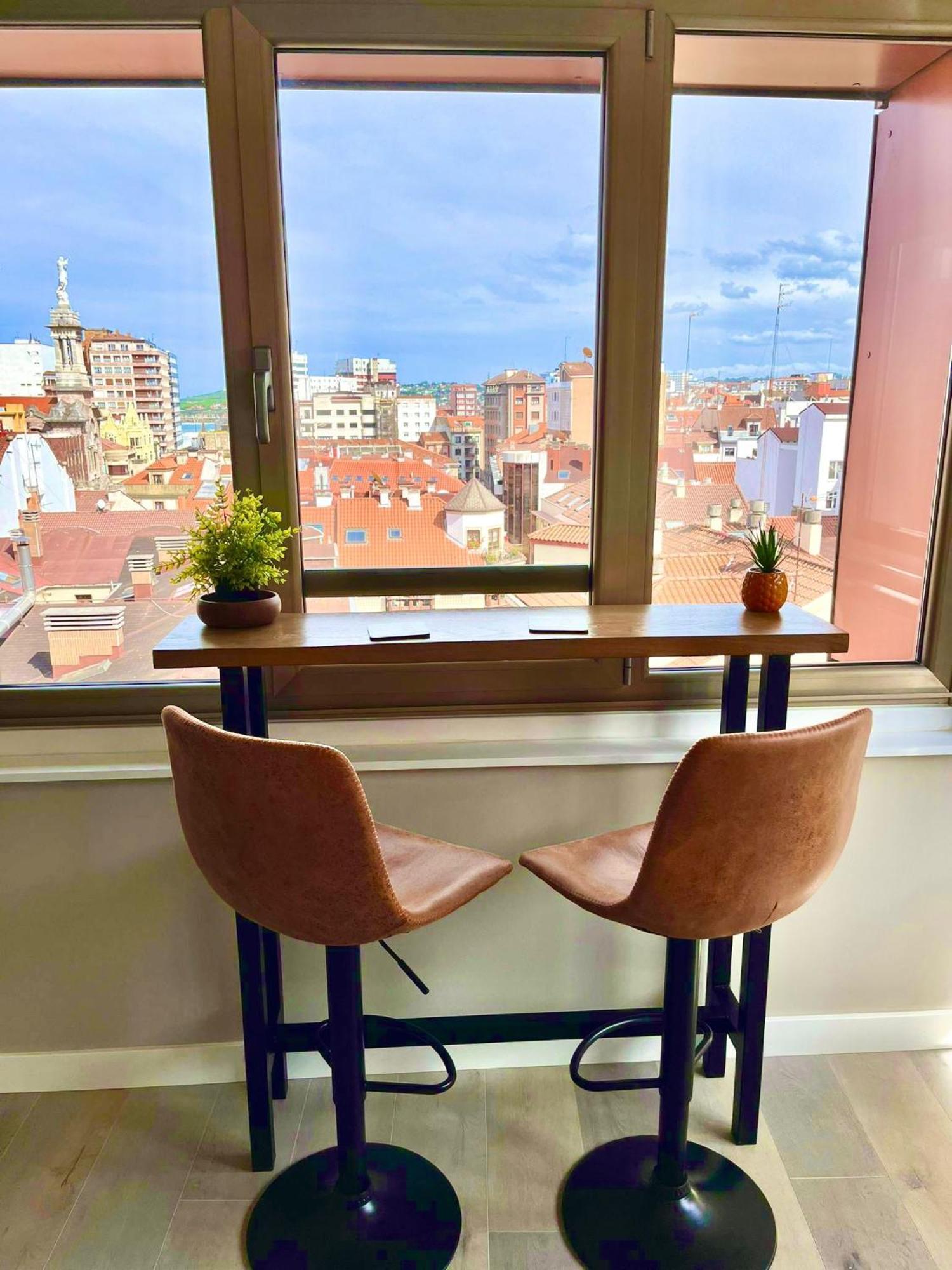 기욘 El Mirador Del Centro 아파트 외부 사진
